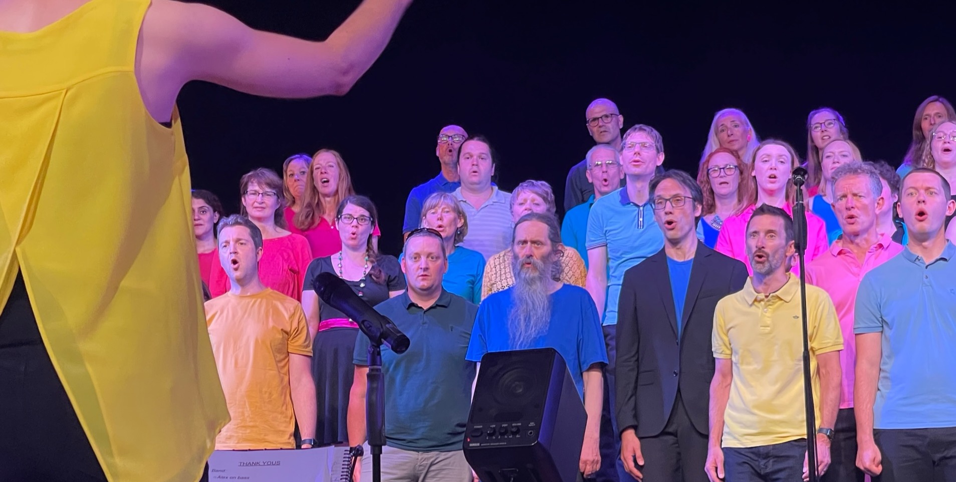 Sing! Community Choir 10 Year Celebration - Lighting & Sound Services
